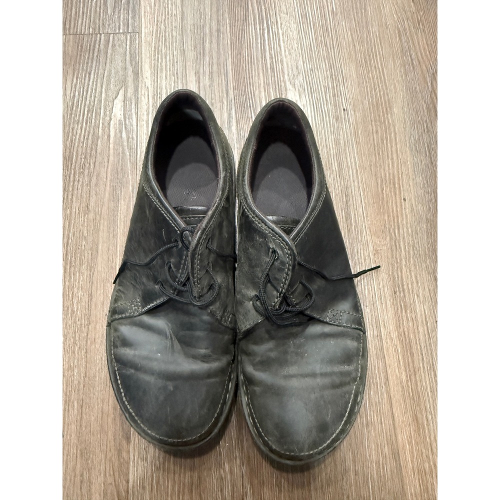 Patagonia Mens Olive Night Leather Chukka Shoes T11481 Size 9 US 8 UK 42 EUR